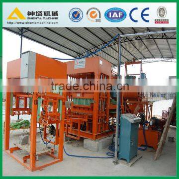 Automatic QT5-15 hydroform concrete interlocking brick molding machine for sale price