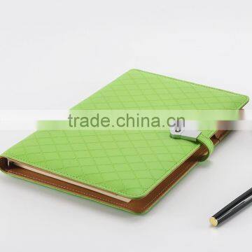 Plaro Business Leather Notebook leather portfolio custom logo