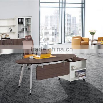 High quality wooden office furniture table/round office table design