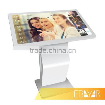 2016 new design LED floor standing advertising player with wifi network/photo and video play