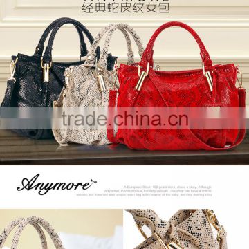 Python Fine Leather Women's Handbag