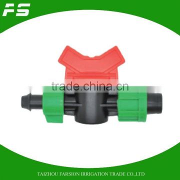 DN16 Barbed Connector Mini Drip Irrigation Tap Valve
