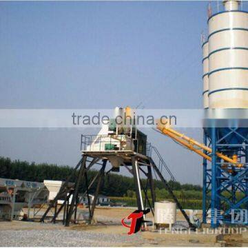 25m3/h small concrete batching plant HZS25