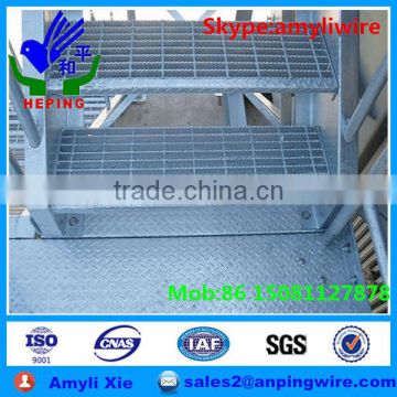 High quality step steel grating price ,steel deck grating factory