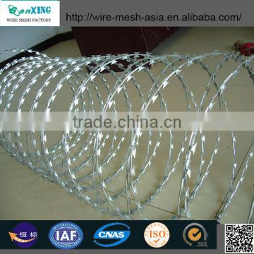 razor barbed wire/Razor wire CBT-65/Razor wire fence/concertina razor fence Direct Factory