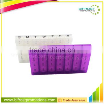 Bonce Opening Wholesale Plastic 7 Day Pill Box