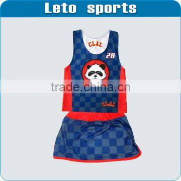 sublimated lacrosse reversible pinnies sports uniforms for women