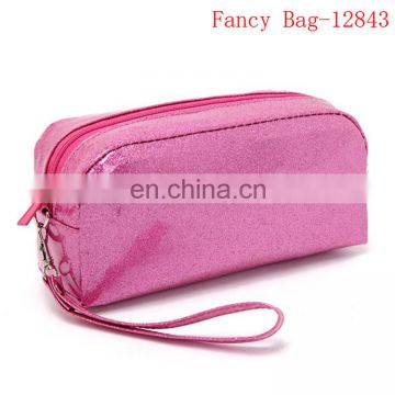 Fashionable shiny pvc wash bag cosmetic bag waterproof