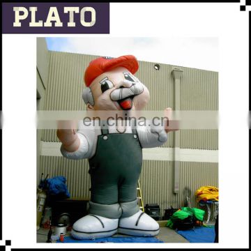 outdoor inflatable human model for advertising