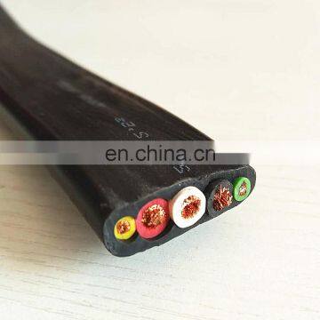 elevator cables for passenger lift YT YTB YTF Braided pvc insulated elevator rubber cable