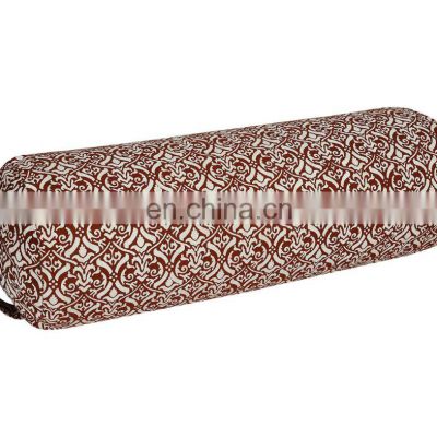 Best Quality Low Price Yoga Bolster Cushion With Customized Color And Size With Private Label Accepted