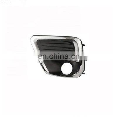 Car Accessories 57731SJ060 Fog Light Cover 57731SJ070 Fog Lamp Bezel Moulding Chrome Base Black for Subaru Forester 2019