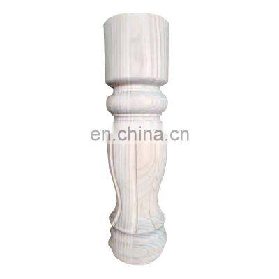 hot sale wholesale unfinished high table legs for billiard table