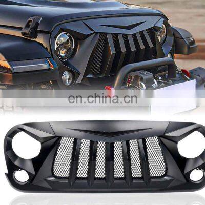 2021 new style car grills for jeep JK front grill 2007-2017 year J380