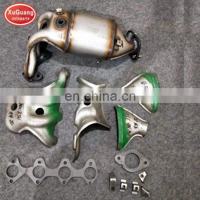 XG-AUTOPARTS fit Roewe 350 exhaust manifold catalytic converter - exhaust bend pipes flanges cones