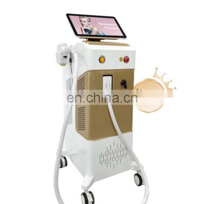 CE approved Titanium hair removal diode laser 755nm 808nm1064nm ICE hair removal machine