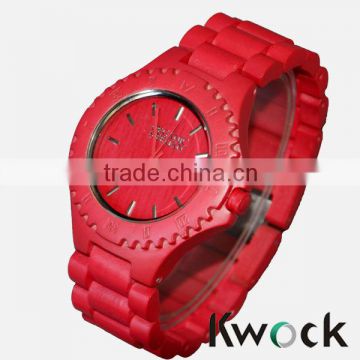 China Alibaba Champion Watch Italy Paiting Color Wooden Watches Wholesale OEM Bamboo Wood Watch