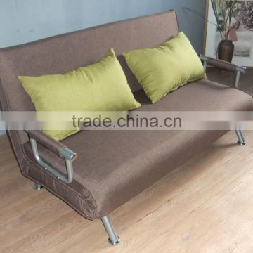 Modern Appearance Metal Structure Living Room Futon Sofa Bed Cheap
