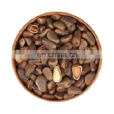 Byloo premium quality cheap bulk price wholesale black pine nuts in shell 1 kg for sale