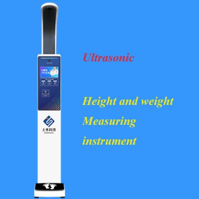Ultrasonic height and weight measuring instrument