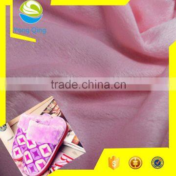 100 polyester tricot velboa fabric