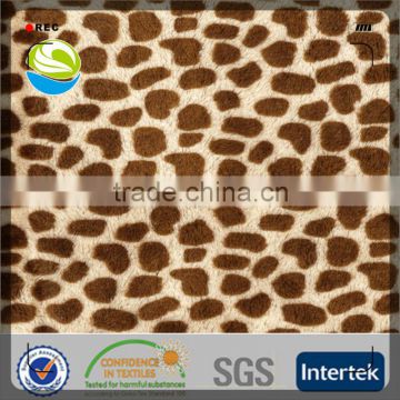 China manufacturer polyester 220gsm animal print classic home textile