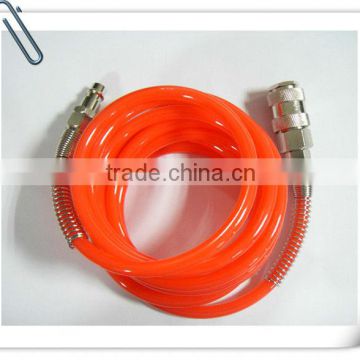 Material PU With Fittings Coiled Air Hose