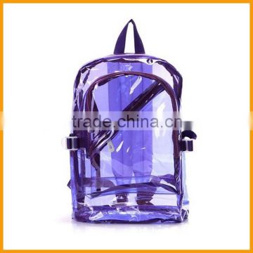 Bright Neon Colorful Clear Transparent PVC Backpack                        
                                                Quality Choice