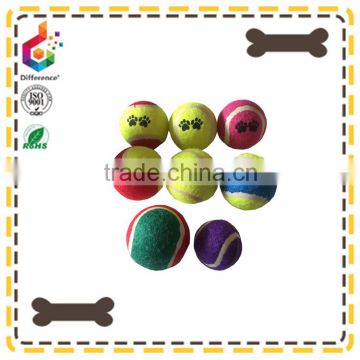 Various kinds of tennis shape pet ball