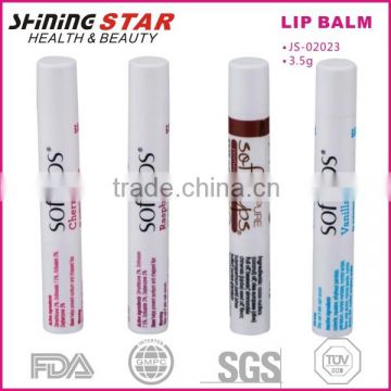 authentic colorless hydrating moist lip balms ball shape