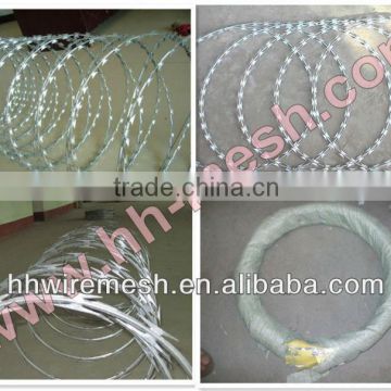 HH mobile razor wire security barriers supplier /razor wire mesh/high quality