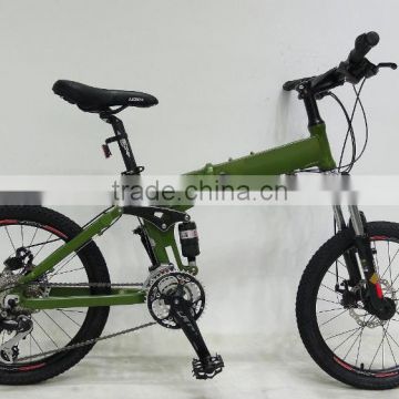 20" 24speed alloy folding mountain bike for hot sale