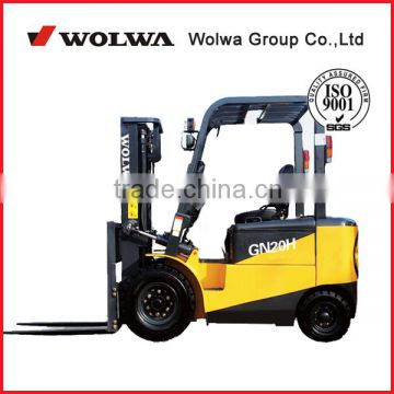 jining direct products factory half alternating current 2T electric forklift GN20H for sale