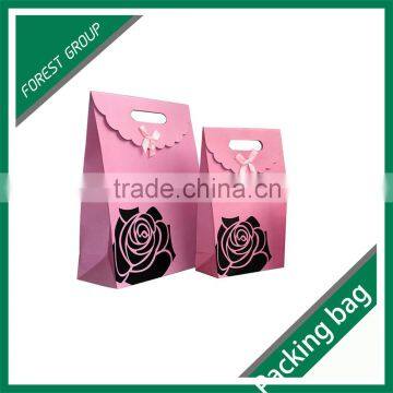 CUSTOMIZED LUXURY PAPER BAG WITH CUSTOM DESIGN