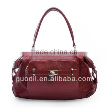 mature genuine leather lady bags