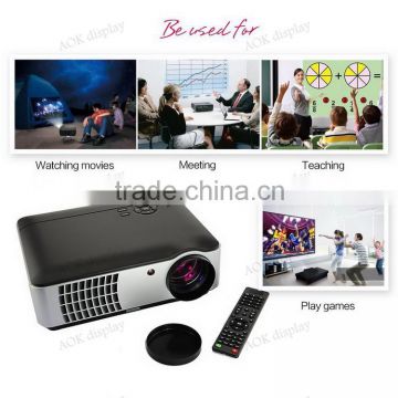 4200Lumens 1080p 3D Full HD Home Office Theater Projector 1280x800 Resolution HDMI USB VGA UC Port For Office Classroom Business                        
                                                Quality Choice