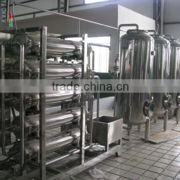 Food stainless steel medium scale ro water treatment system