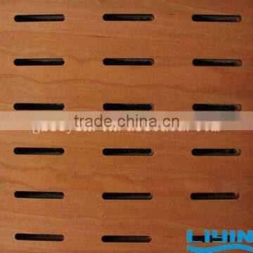 slotted wood panels