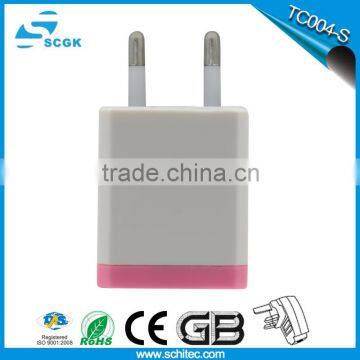 2016 popular single mini wall charger for mobile phone wholesale popualr on markets