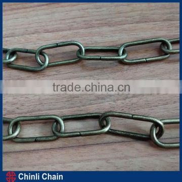 Wholesale antique bronze metal chain/Metal alloy chain jewelry/Weldless chain