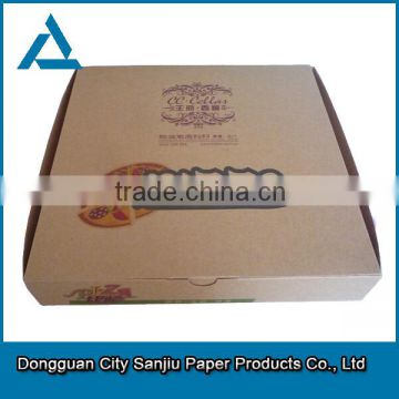 customized pizza box/high quality and reasonable price pizza box manufacturer