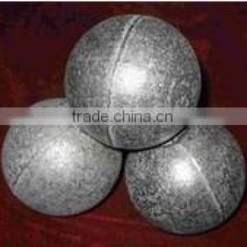 middle chrome cast grinding ball for gold mine 60mm