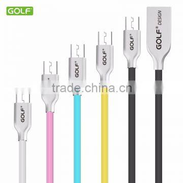 Shenzhen factory supplying zink alloy usb data cable , usb charging cable high quailty nice price