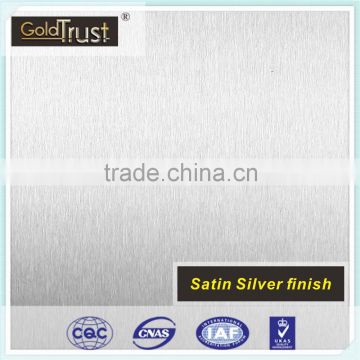 supply JIS satin finish stainless steel for interior decoration