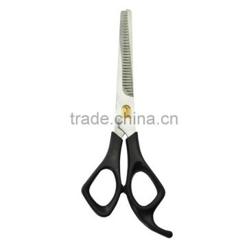 triple plastic handle hair scissors