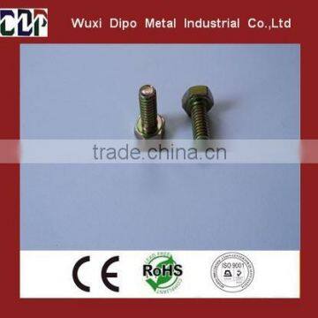 Zinc Yellow Grade 4.8 Hex Bolt