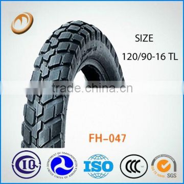moto parts from china high quality 120/90-16 motorcycle tyre