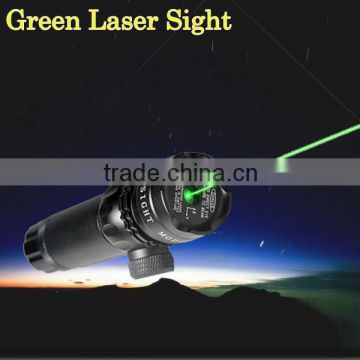 Tactical Green Laser Sight riflescope with new Push button end cap switch
