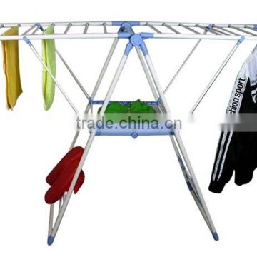 Metal Clothes Drying Rack with Foldable Design