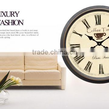 Large vintage best selling decorative plastic wall clock